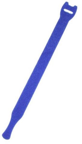 DYNAMIX CAB200V-BLUE - Hook & Loop Cable Tie 200mm x 13mm BLUE Colour (Packs of 10)