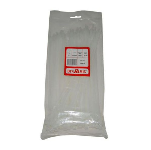 DYNAMIX CAB250 - 250mm x 4.8mm Cable Tie (Packs of 100)