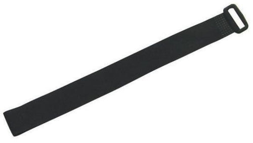 DYNAMIX CAB300-BLACK - Hook & Loop Cable Tie 300mm x 20mm BLACK Colour Packs of 10