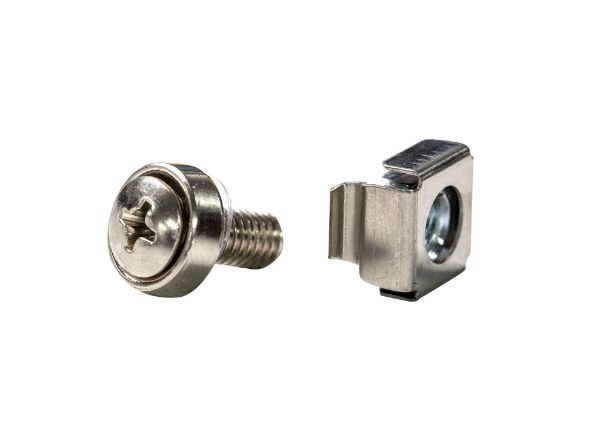 DYNAMIX CAGEN100 - 100pc Pack 3 Piece Cage Nut Silver M6 Supplied loose