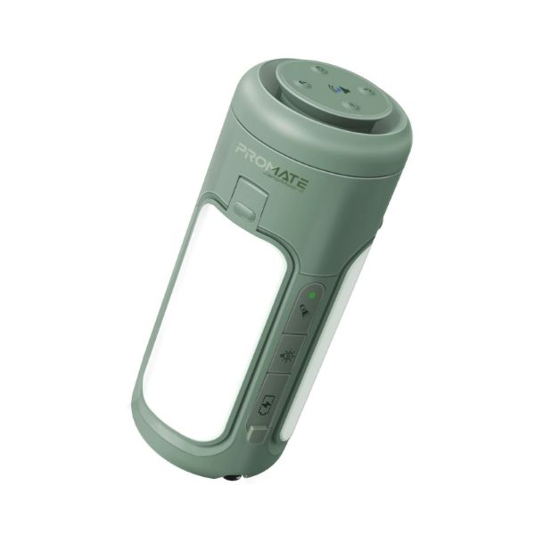 PROMATE CAMPMATE-4 - 4-in-1 Portable Camping Kit LED Light 6000mAh Power Bank LED Torch & 5W Speaker