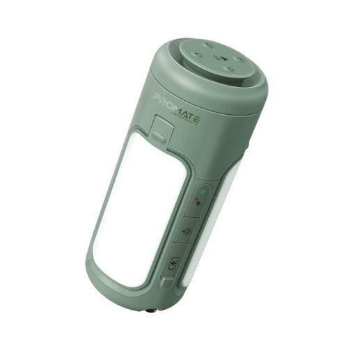 CAMPMATE-4 - PROMATE CAMPMATE-4 - 4-in-1 Portable Camping Kit LED Light 6000mAh Power Bank LED Torch & 5W Speaker