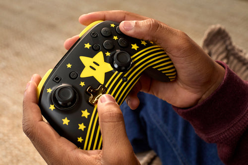 TBC-8101-75 - TURTLE BEACH REMATCH WIRELESS CONTROLLER - SUPER MARIO STAR NSW