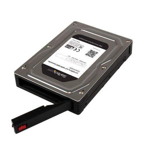 STARTECH.COM 2.5 TO 3.5 SATA HARD DRIVE ADAPTER ENCLOSURE WITH SSD / HDD 2 YR