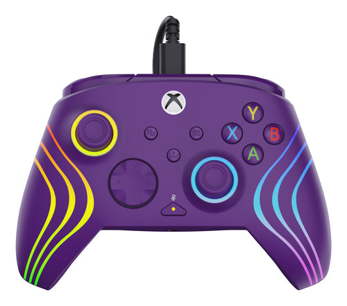 TBC-2002-45 - TURTLE BEACH AFTERGLOW WAVE WIRED CONTROLLER ? PURPLE XBX
