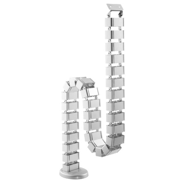 BRATECK CC10-1 - 1.3m Deluxe Cable Management Spine Great for Height Adjust Sit-Stand/Stationary Desk