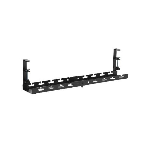 BRATECK CC11-10-2 - Extendable Clamp-On Under Desk Cable Management Tray Clamp Mounting