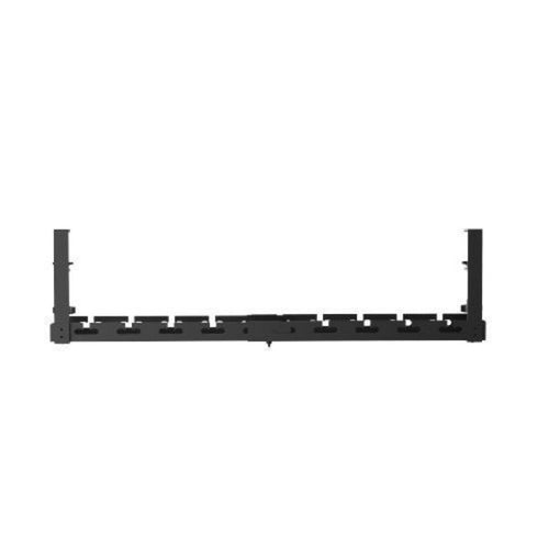 CC11-10-2 - BRATECK CC11-10-2 - Extendable Clamp-On Under Desk Cable Management Tray Clamp Mounting