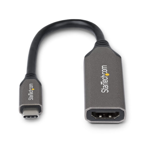 STARTECH.COM USB-C TO HDMI ADAPTER, 8K 60HZ / 4K 120HZ, USB C TO HDMI 2.1, 3 YR