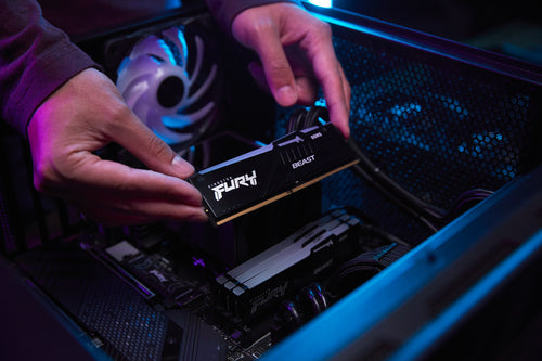 KF560C36BBE2AK2-32 - KINGSTON 32GB 6000MT/s DDR5 CL36 DIMM (Kit of 2) FURY Beast RGB Black EXPO