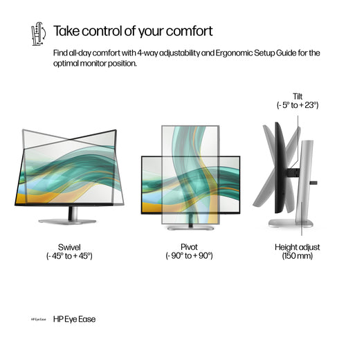HP Series 5 Pro 524pf 23.8 inch FHD No Stand Monitor