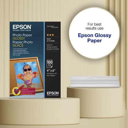 EPSON C13S042548 - PHOTO PAPER GLOSSY 10X15CM 100 SHEET IN