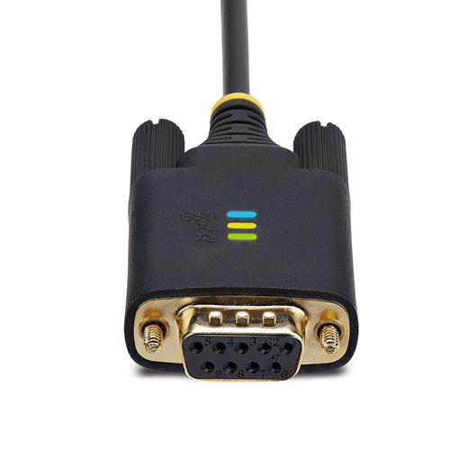 STARTECH.COM 10FT (3M) USB TO NULL MODEM SERIAL ADAPTER CABLE, 2 YR