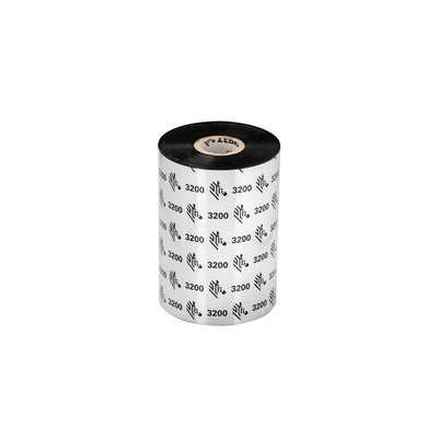 Zebra 03200BK11045 RIBBON 3200 WAX/RESIN 110MM