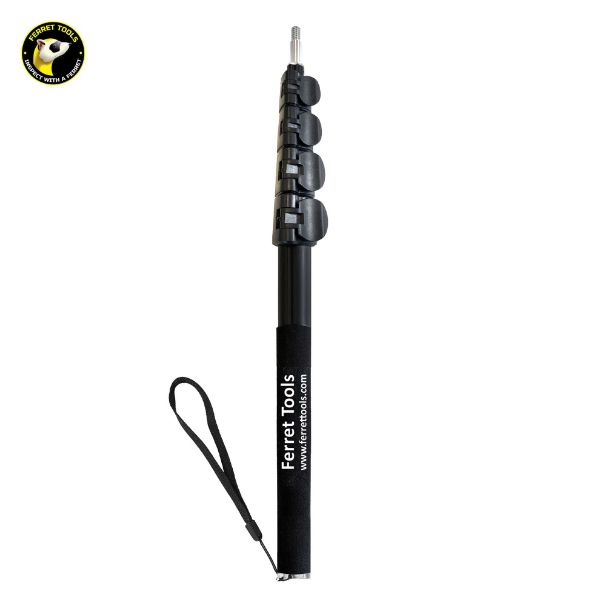 FERRET CFST-55C - Extendable Stainless Steel Stick Extends up to 140cm