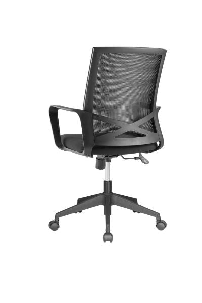 BRATECK CH05-11 - Office Chair. Ergonomic w/ Breathable Mesh Back Pneumatic Seat-Height Adjust