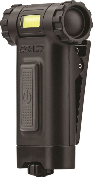 COAHX3 - COAST COAHX3 - LED Cliplight with Dual-Col White & UV Beam. 80 Lumens IP54 Water & Dust Resistnt 13m