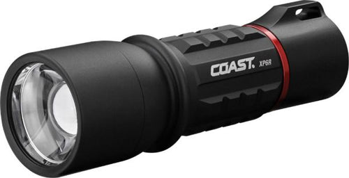 COAXP6R - COAST COAXP6R - LED Dual-Power Recharge Torch with Slide Focus. 400 Lu IP54 Water & Dust Resistant 18