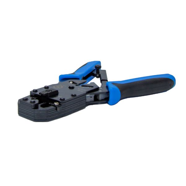HANLONG CT-P031 - RJ45/RJ12/RJ11R RJ14/DEC Modular Crimping Tool Professional Series Includes