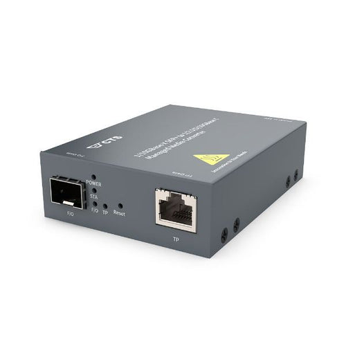 CVT5102SFPMG - CTS CVT5102SFPMG - SFP+ 10G Managed Standalone Media Converter 1G/10G Fiber Multi Gigabit Ethernet
