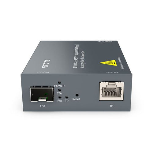 CVT5102SFPMG - CTS CVT5102SFPMG - SFP+ 10G Managed Standalone Media Converter 1G/10G Fiber Multi Gigabit Ethernet