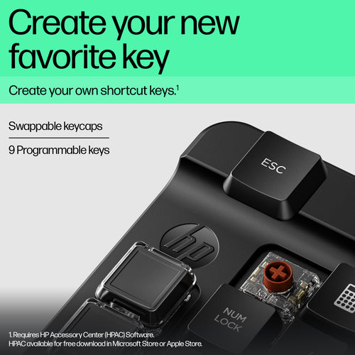HP 435 Programmable Bluetooth Wireless Keypad -  WHILE STOCK LASTS