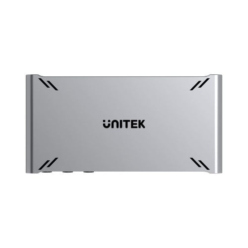 D1118A - UNITEK D1118A - USB-C 10Gbps HDMI Split Screen KVM Switch. 1 HDMI 4K@30 & 5 USB-A Ports