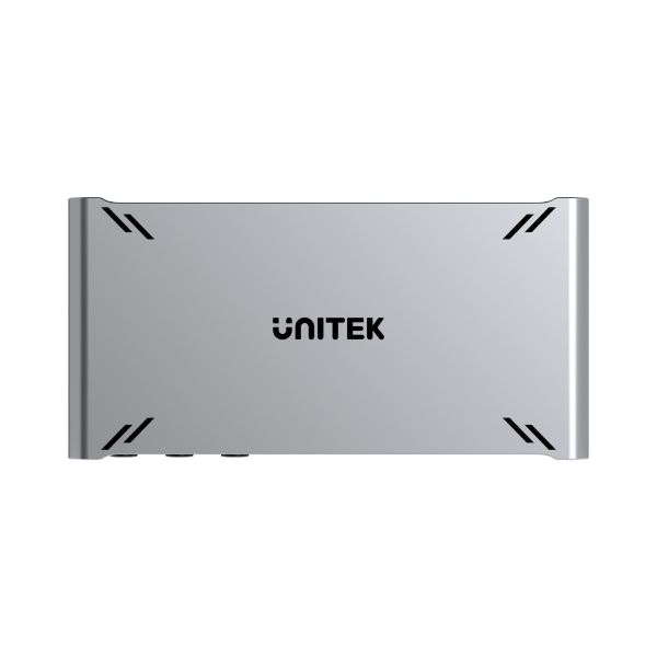UNITEK D1118A - USB-C 10Gbps HDMI Split Screen KVM Switch. 1 HDMI 4K@30 & 5 USB-A Ports