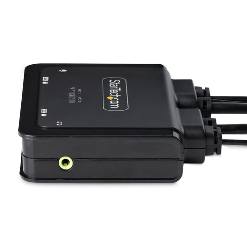 C2-D46-UC2-CBL-KVM - STARTECH.COM 2-PORT USB-C CABLE KVM SWITCH, 4K 60HZ DP OUTPUT, 2 YR