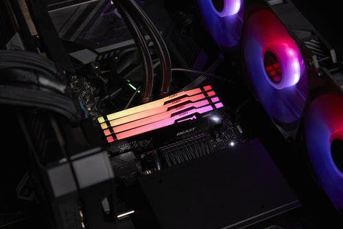 KF560C36BBE2AK2-32 - KINGSTON 32GB 6000MT/s DDR5 CL36 DIMM (Kit of 2) FURY Beast RGB Black EXPO