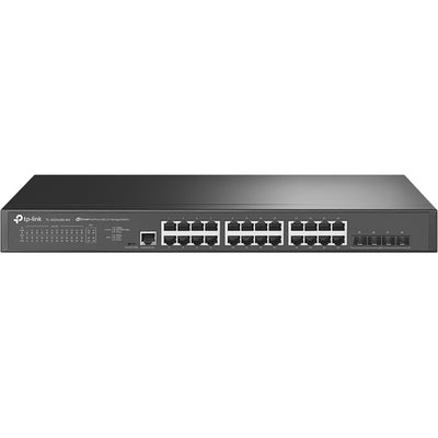 TP-Link TL-SG3428X-M2 - TP LINK JetStream 24-Port 2.5GBASE-T L2+ Managed Switch with 4 10GE SFP+ Slots