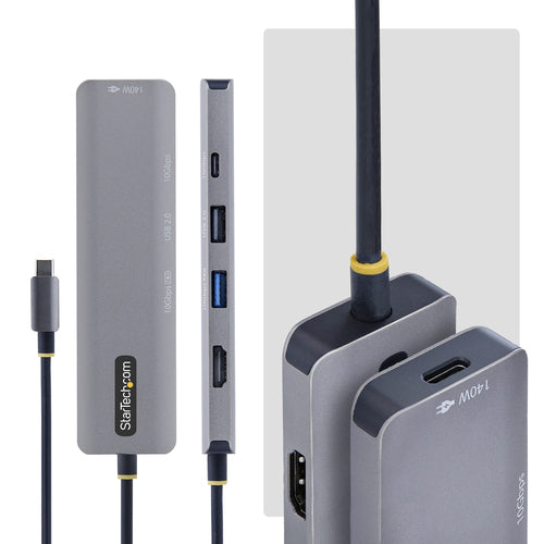 StarTech.com 164B-USBC-MULTIPORT - USB-C HDMI Multiport Hub 4K 60Hz