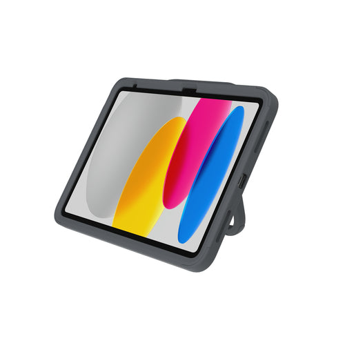 ZAGG Durango Case with kickstand for Apple iPad A16 (11th Gen), 10th Gen, Black