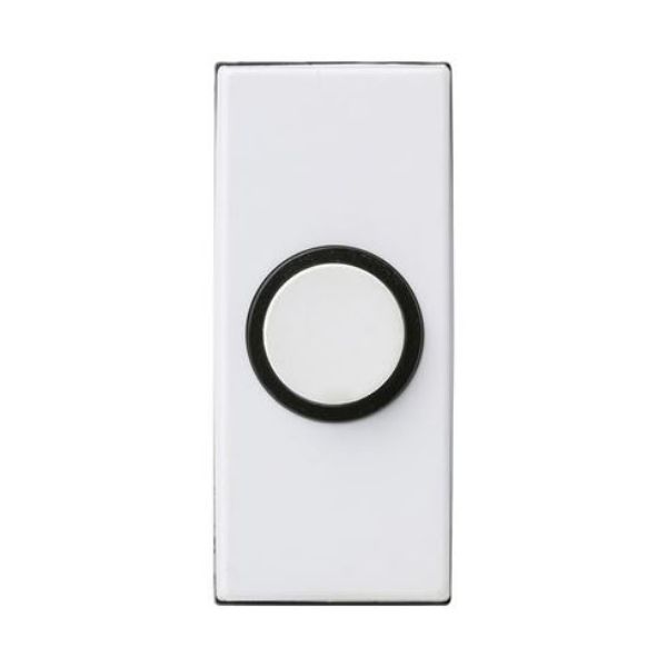 HONEYWELL D814 - Sesame Push DoorBell. Wired IP40 Fixings Included