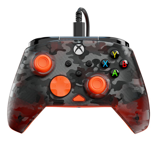 TBC-2001-95 - TURTLE BEACH REMATCH CORE WIRED CONTROLLER - CAMO/ORANGE XBX