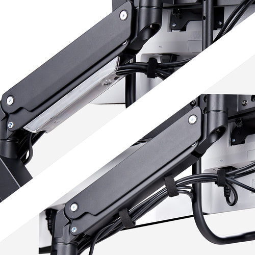 3M1A3SG-MONITOR-ARM - STARTECH.COM CROSSBAR TRIPLE MONITOR DESK MOUNT, VESA 75X75/100X100, 5 YR