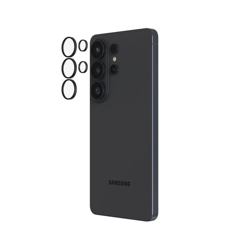 ZAGG InvisibleShield Premium CameraRings Lens Protector, Samsung Komodo, Black