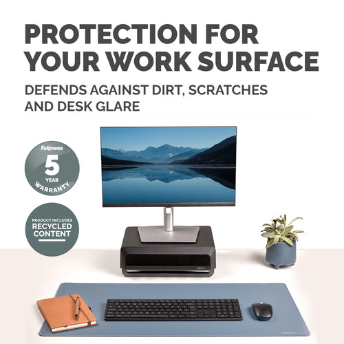 100139322 - Fellowes Breyta Desk Mat Marine