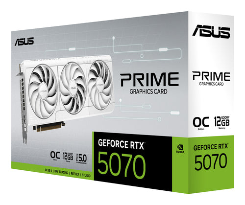 90YV0M19-M0NA00 - ASUS PRIME-RTX5070-O12G-WHITE GRAPHICS CARD