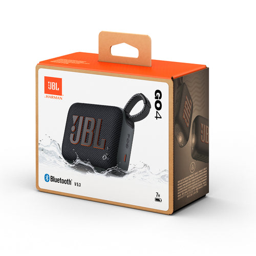 JBLGO4BLK - JBL GO4 - MINI BT SPEAKER - BLACK