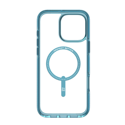 Zagg iPhone 16 Pro Max Santa Cruz Snap Case - Retro Blue