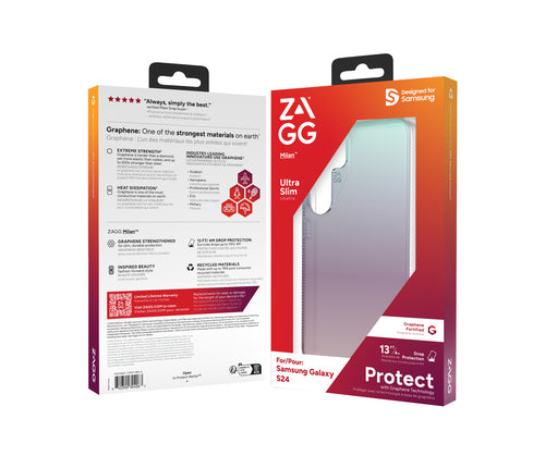 702313614 - ZAGG Milan - Samsung GS24 - Iridescent
