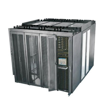 Dynamix DCST6045-8 ST Data Center Cabinet Cluster 8x 45RU 600x1000mm Cabinets bundled with Double Opening side sliding doors. Aisle & top roof panels.