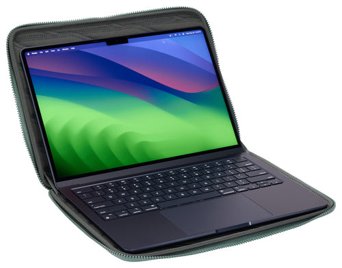 Thule Gauntlet Sleeve 5.0 for MacBook Pro 13"-14" & MacBook Air – Hazy Green