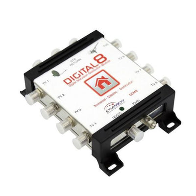 DDM8 - STARVIEW DDM8 - Digital 8-Way Multi-switch Distribution Amplifier. Satellite & Terrestrial