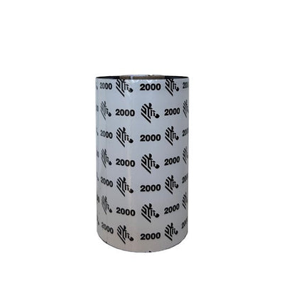 ZEBRA 02000BK08945 STD 2000 THERMAL WAX RIBBON WIDTH 89MM (
