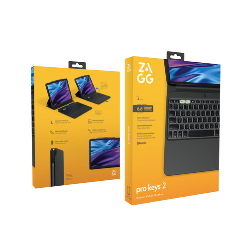 ZAGG Keyboard Pro Keys 2 Apple iPad Air 13" (M4//M3/M2) Black UK