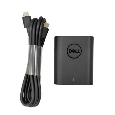 450-ALQR - Dell Power Adapter AC 60W USB-C Output USFF GaN - C6 3-Pin AC Input - DPN