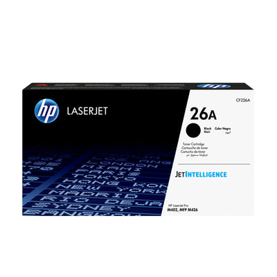 HP CF226A - 26A BLACK LJ TONER CART CF226A