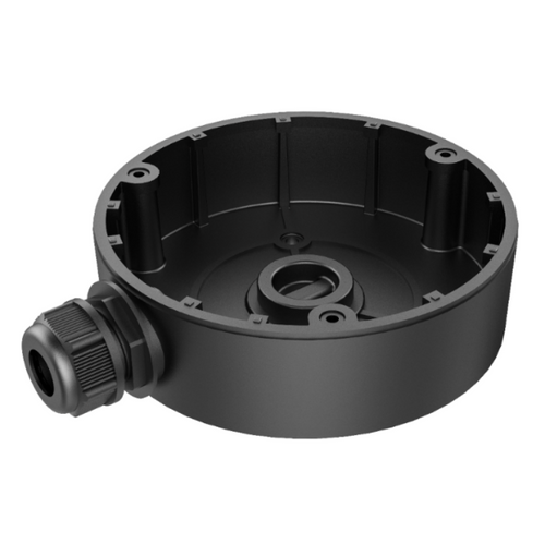DS-1280ZJ-DM8-B - HILOOK DS-1280ZJ-DM8-B - Junction Box Designed for Dome Camera. Aluminum Alloy. Black Colour